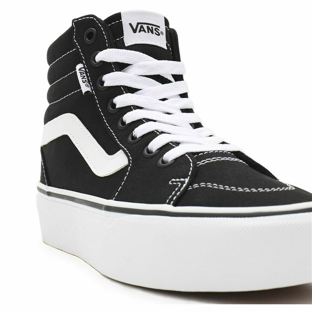 Zapatillas Casual Mujer Vans Filmore Hi Platform Negro