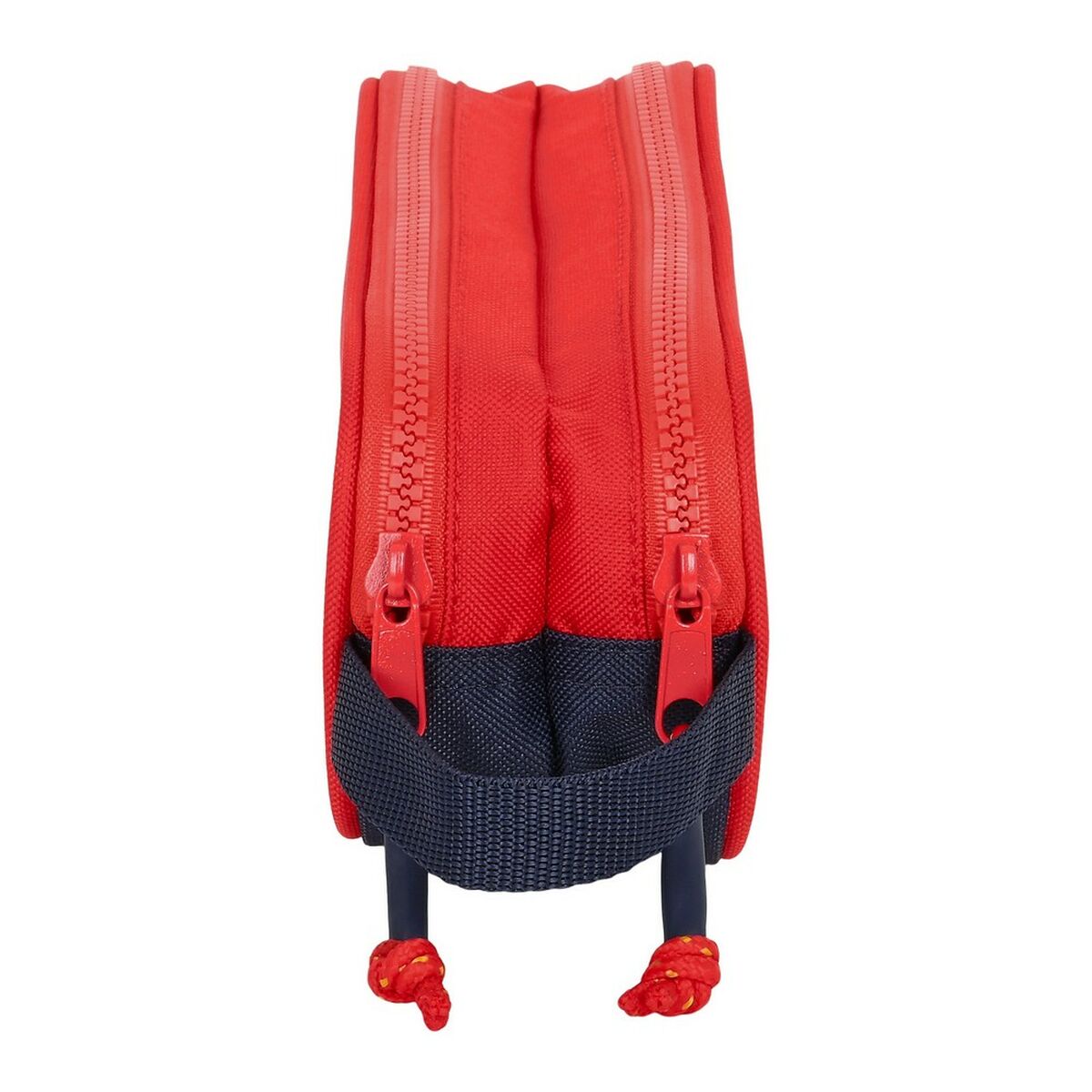 Estuche Escolar RFEF Rojo Azul (21 x 8 x 6 cm)