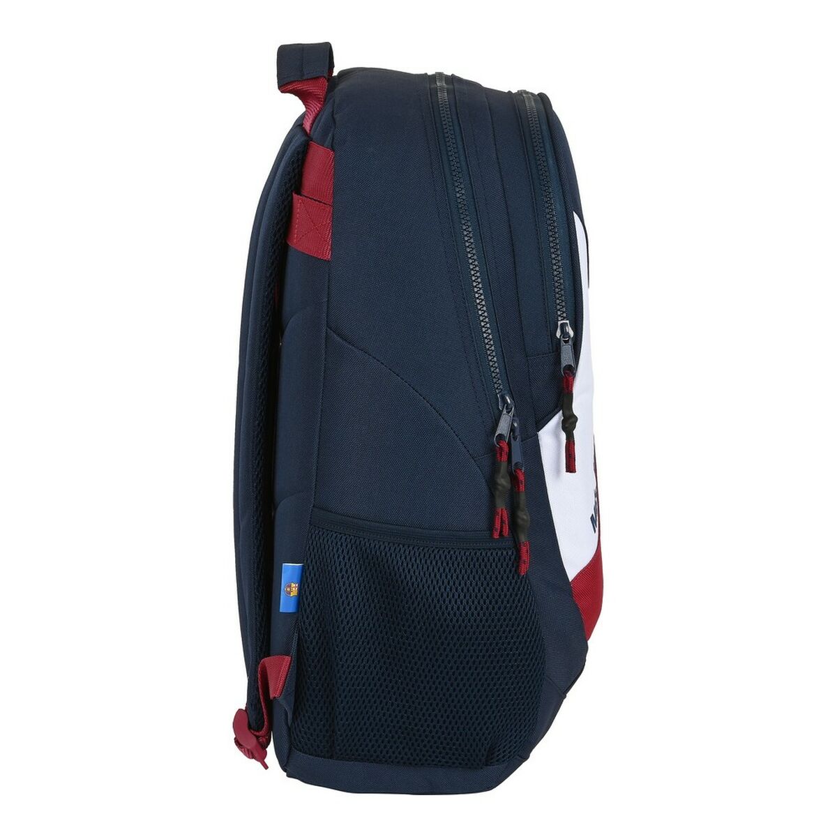 Mochila Escolar F.C. Barcelona Azul Granate (32 x 44 x 16 cm)