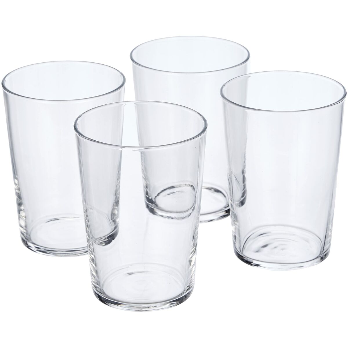 Set de Vasos Luminarc Sidra Transparente Vidrio 500 ml Sidra 4 Piezas
