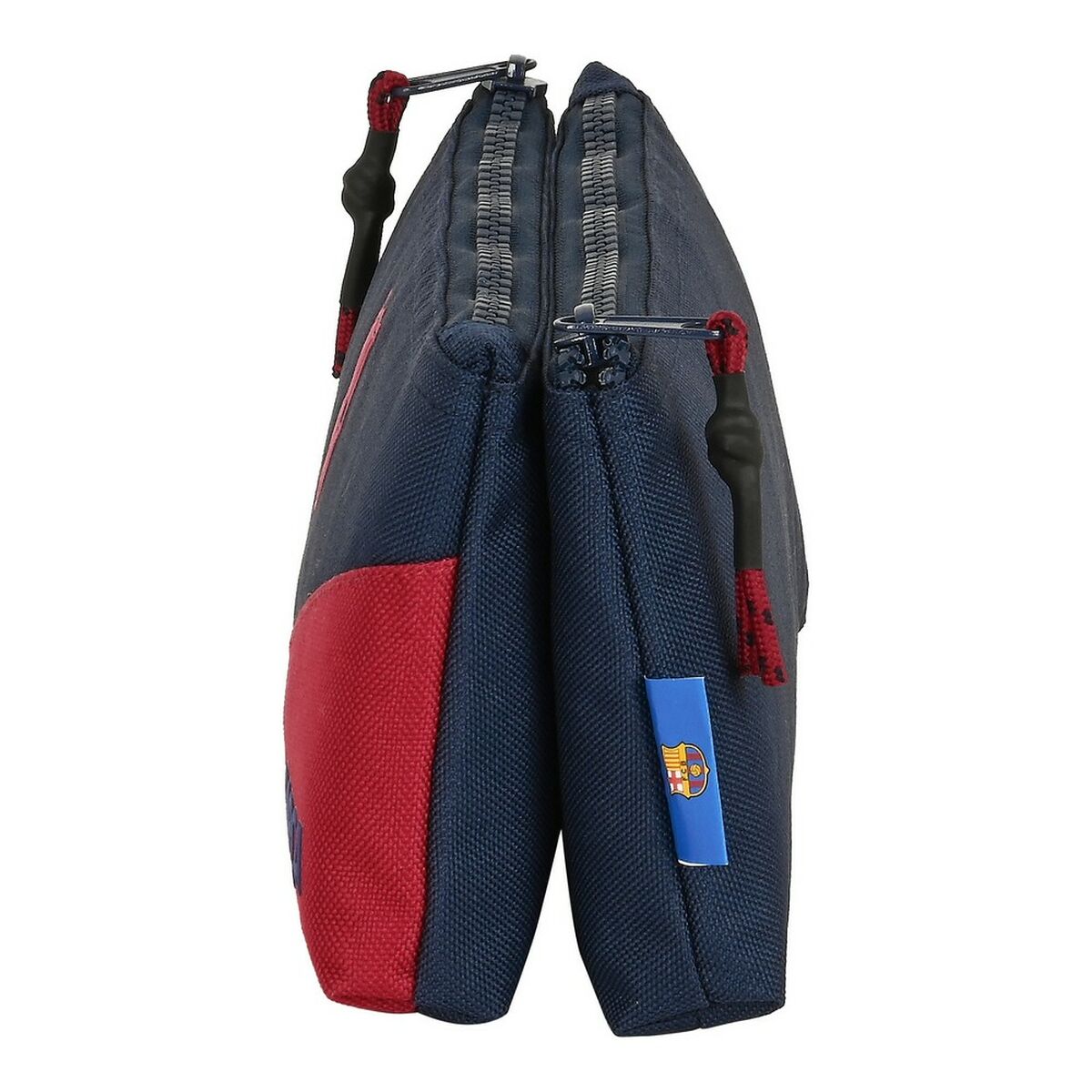 Neceser de Viaje F.C. Barcelona Corporativa Azul Blanco Granate Deportivo 22 x 10 x 8 cm