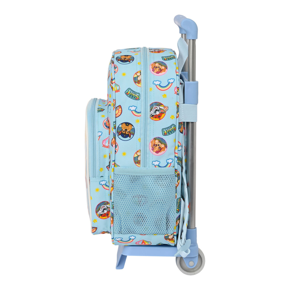 Mochila Escolar con Ruedas The Paw Patrol Sunshine Azul 26 x 34 x 11 cm