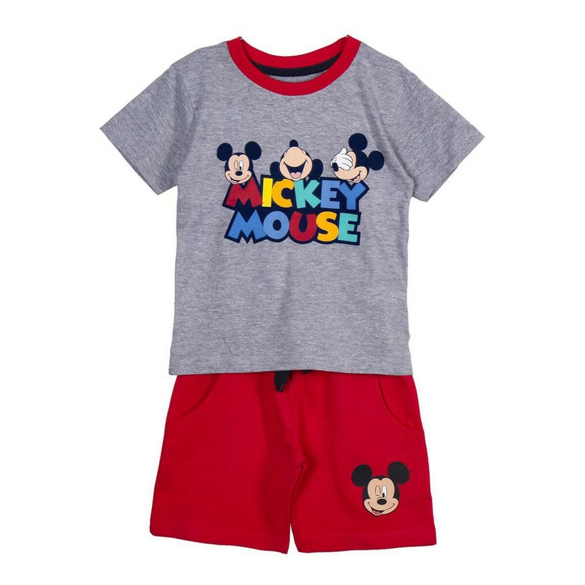 Conjunto de Ropa Mickey Mouse Gris