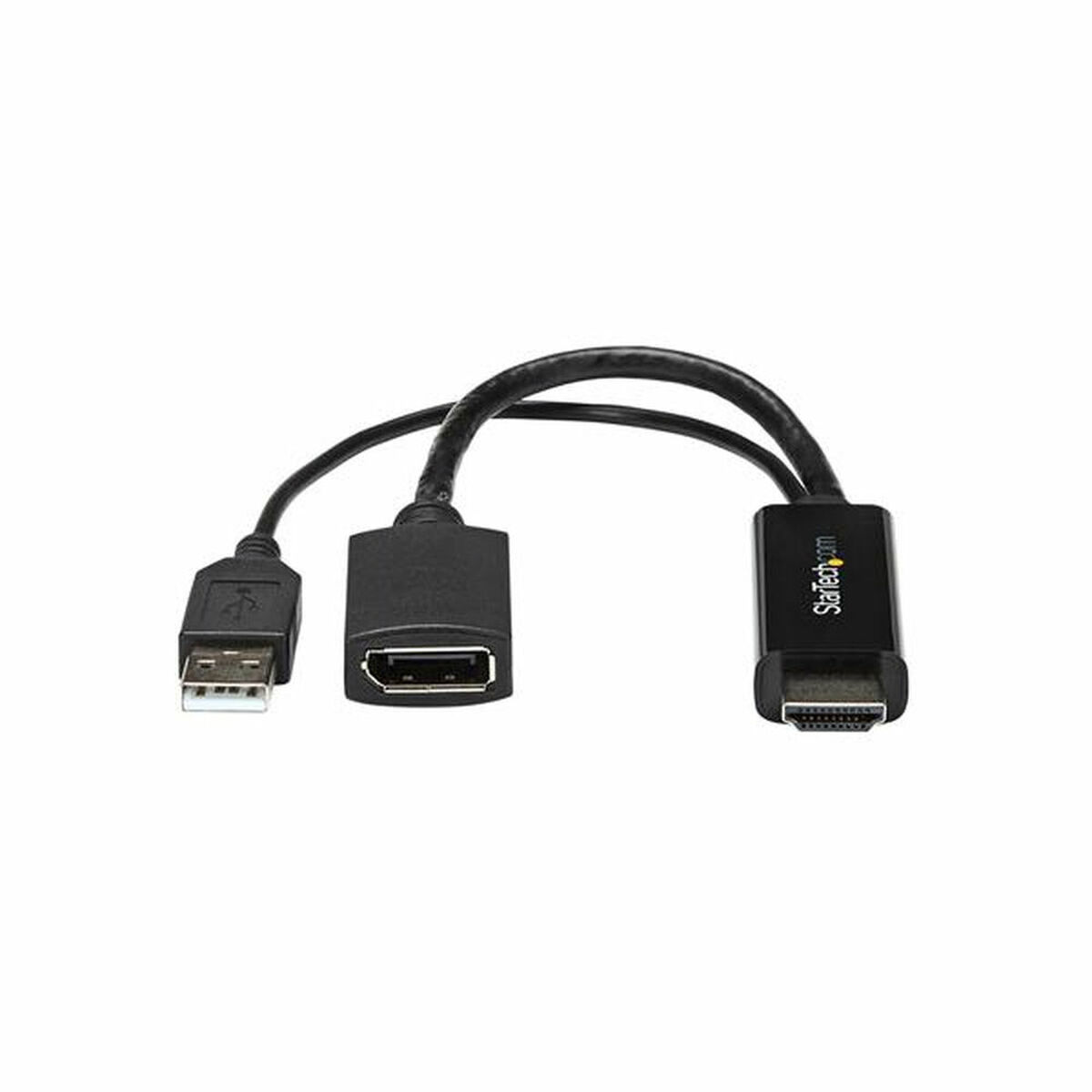 Adaptador DisplayPort a HDMI Startech HD2DP                Negro 4K