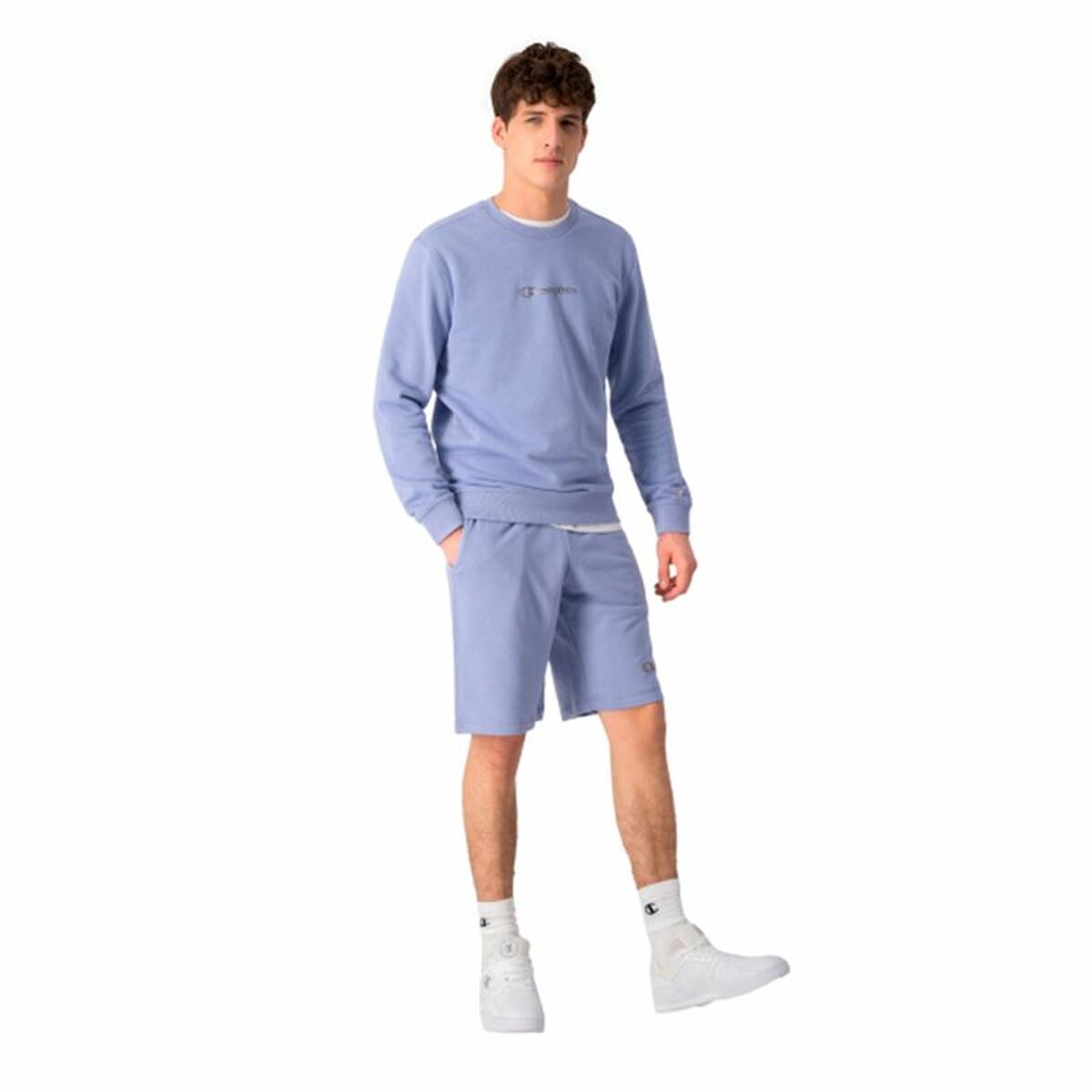 Pantalones Cortos Deportivos para Hombre Champion Script Logo BL