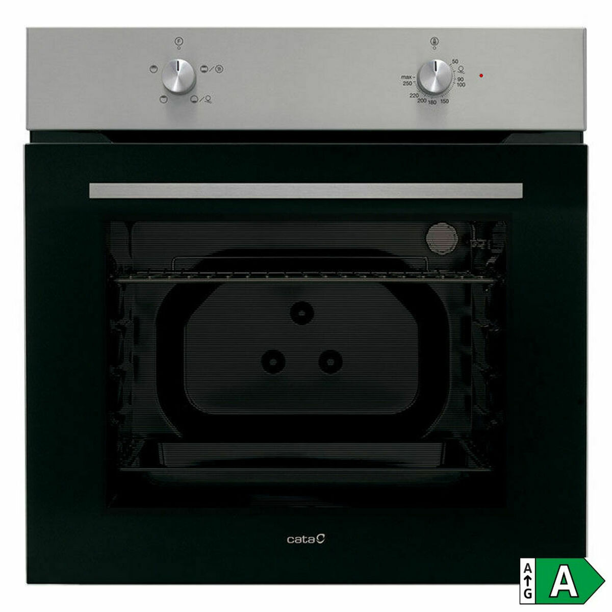 Horno Cata HORNO CATA ESTATICO SES7004BK INOX - NEG 72 L 1400 W Negro 72 L