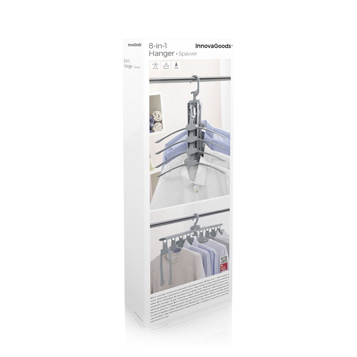 Percha Múltiple 8 en 1 Spavver InnovaGoods