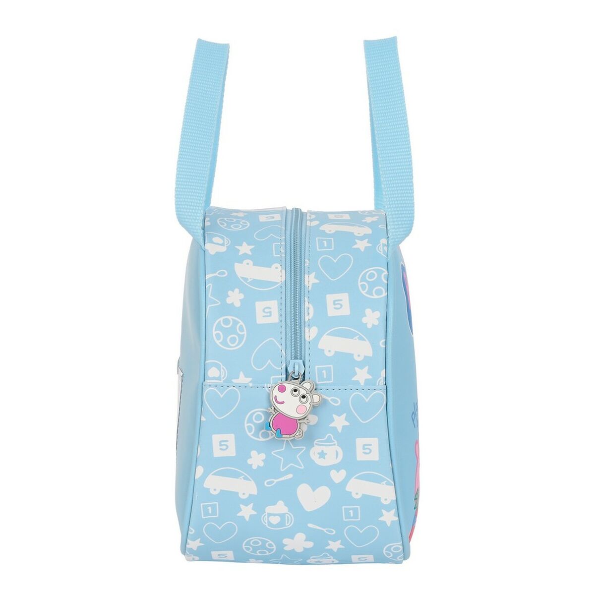 Portameriendas Térmico Peppa Pig Baby Azul 19 x 22 x 14 cm