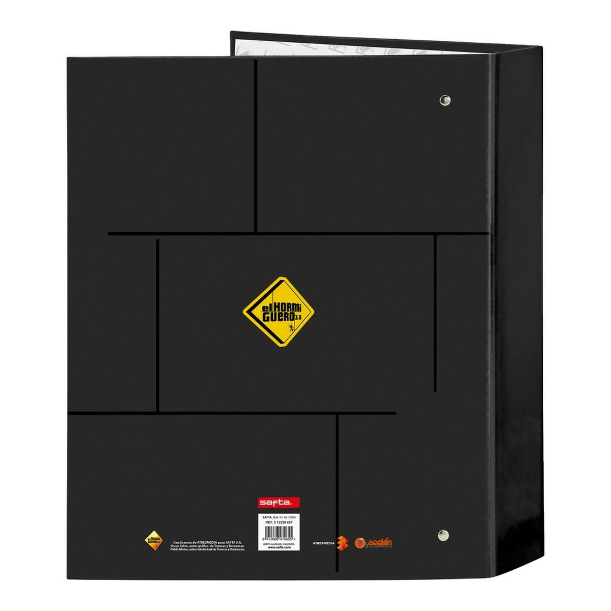 Carpeta de anillas El Hormiguero A4 (27 x 33 x 6 cm)