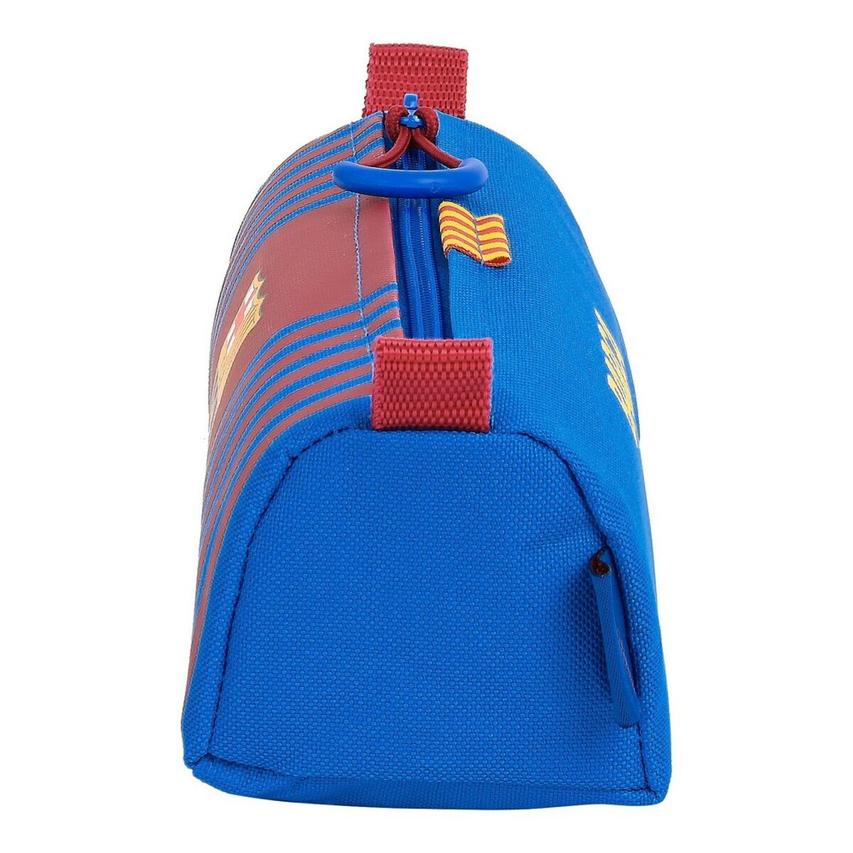 Estuche Escolar F.C. Barcelona Granate Azul marino 21 x 8 x 7 cm