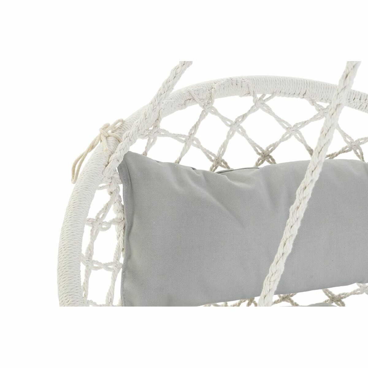 Hamaca DKD Home Decor Beige Gris Granate 82 x 62 x 123 cm (82 x 62 x 123 cm)