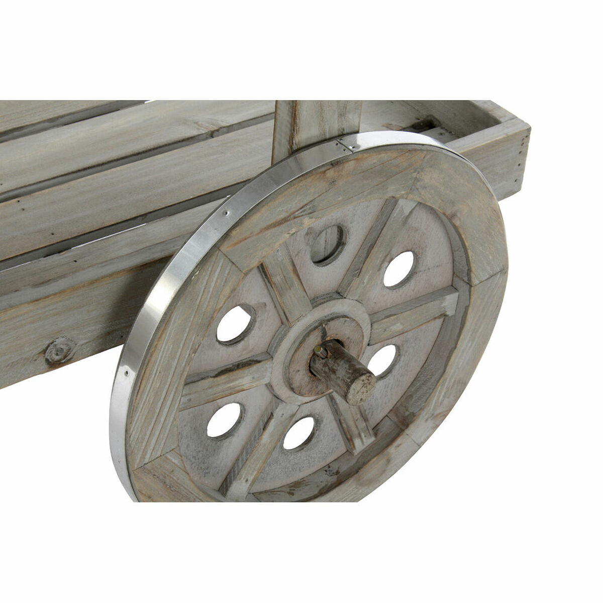 Carro de Jardín DKD Home Decor 87 x 14 x 109 cm 87 x 41 x 109 cm Marrón claro