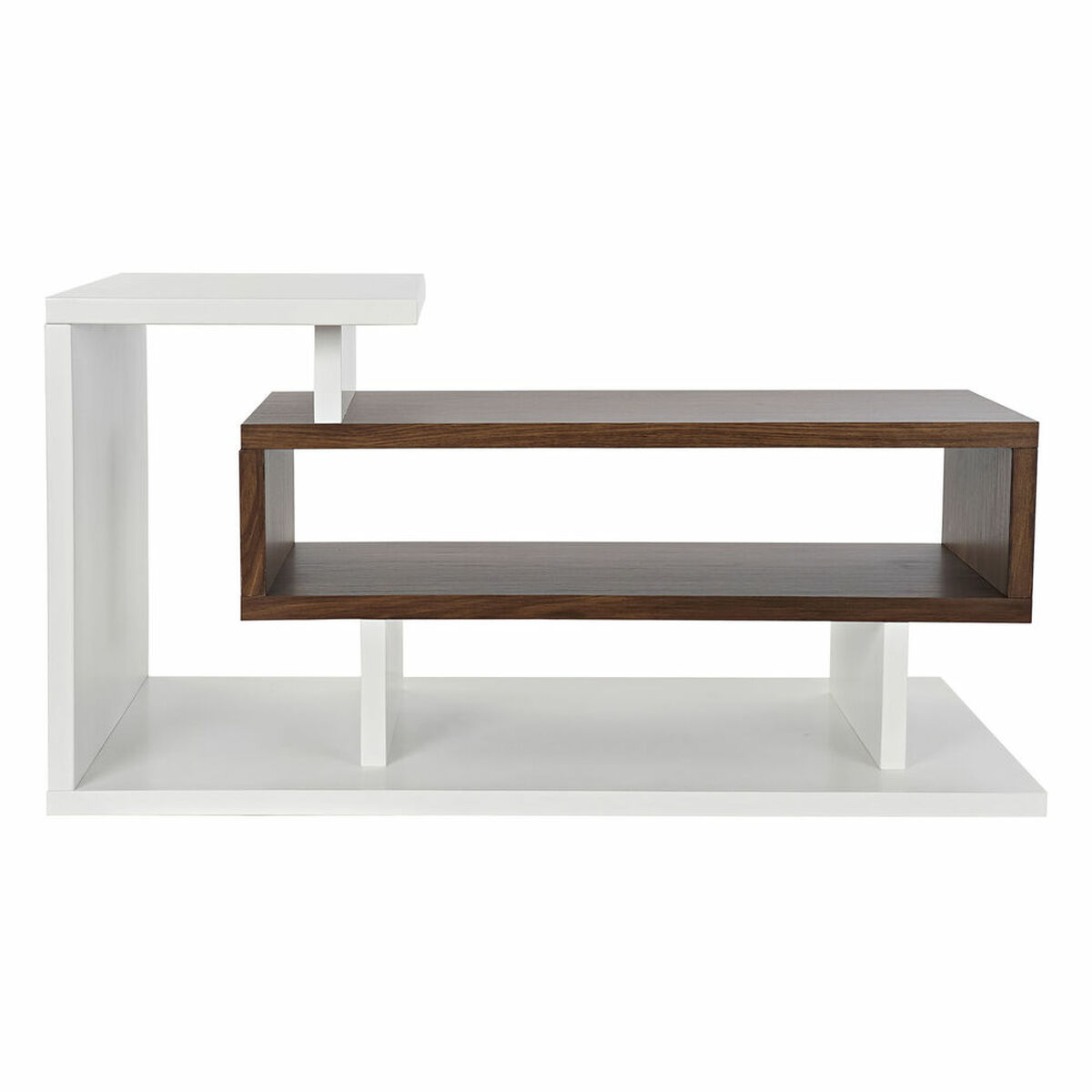 Mueble de TV DKD Home Decor Blanco Marrón 110 x 60 x 58 cm