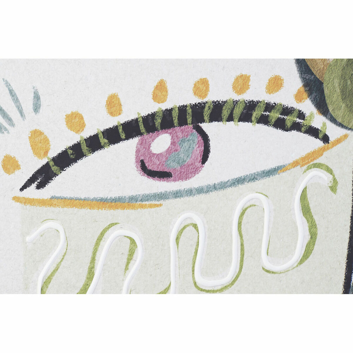 Lienzo DKD Home Decor Poliestireno Lienzo 103 x 4,5 x 103 cm