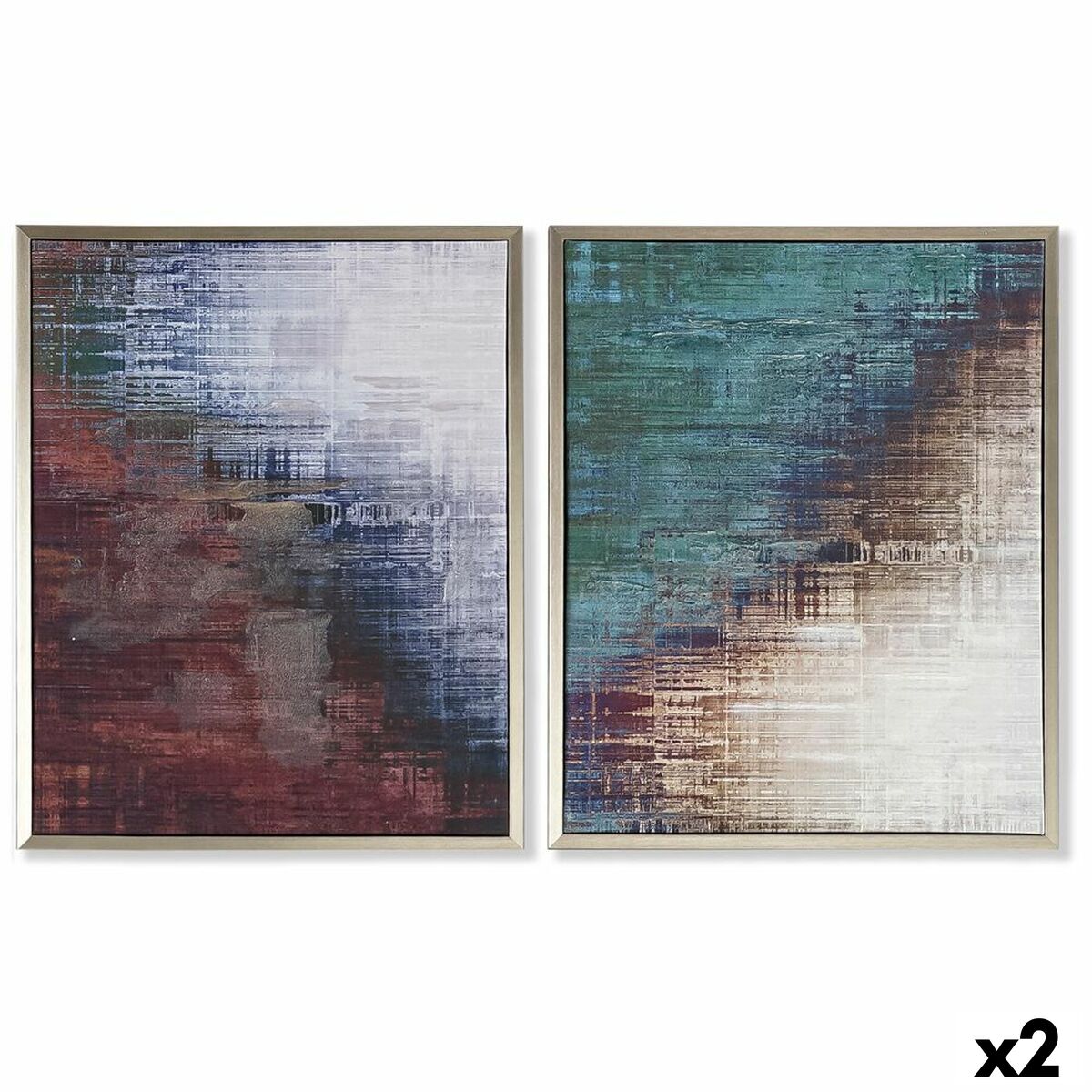 Lienzo DKD Home Decor Poliestireno Lienzo 43 x 2,5 x 53 cm