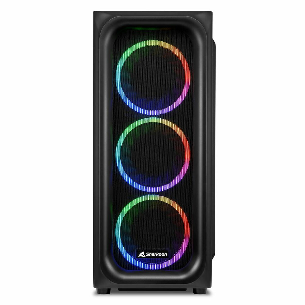 Caja Semitorre ATX Sharkoon TK5M RGB ATX Negro