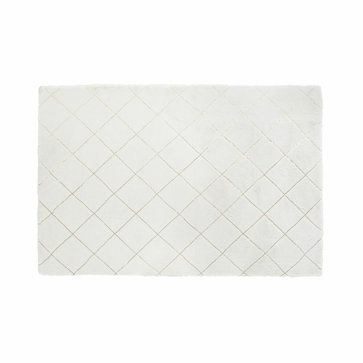 Alfombra DKD Home Decor Blanco Moderno (120 x 180 x 2,2 cm)