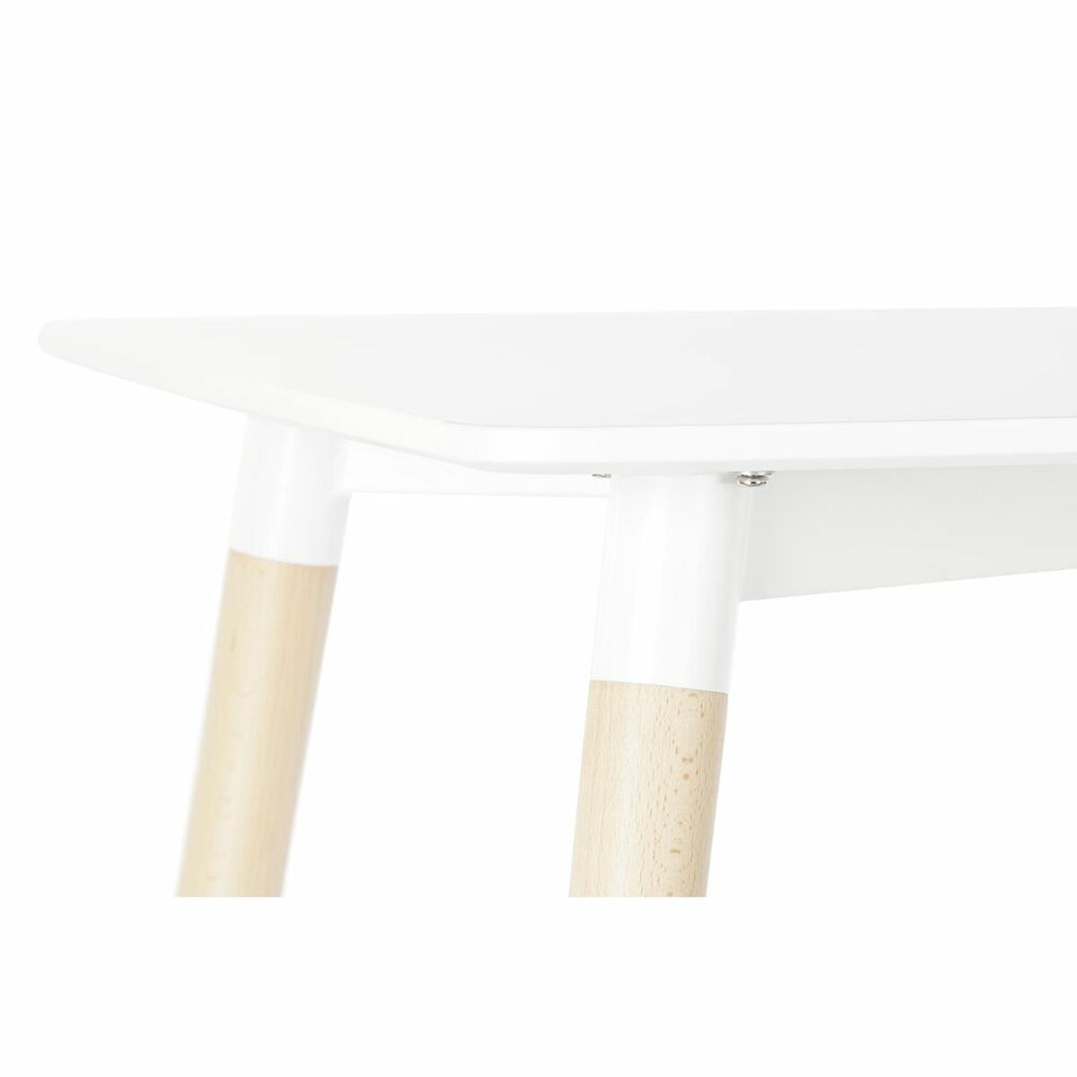 Mesa de Comedor DKD Home Decor Blanco Abedul Madera MDF 120 x 80 x 74 cm