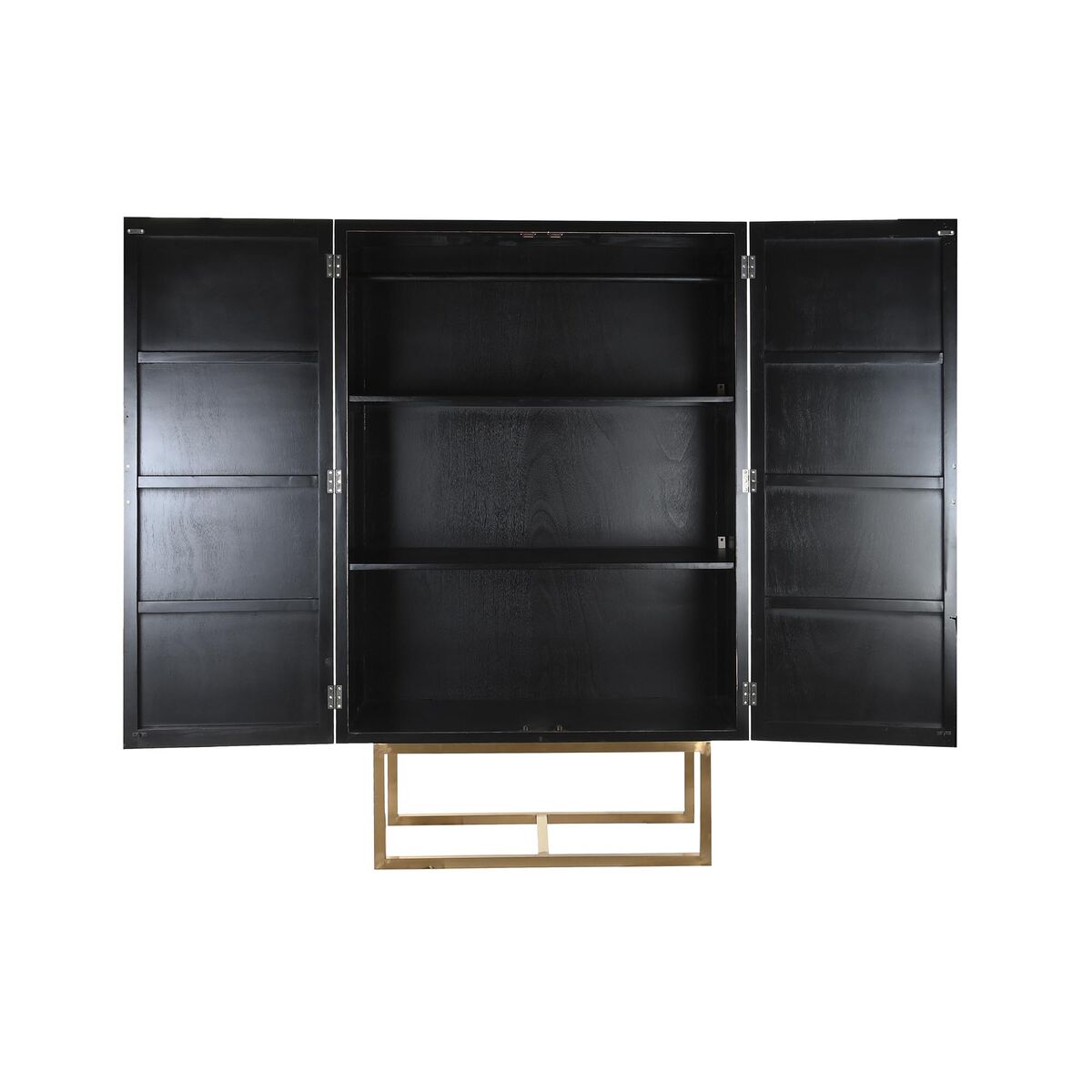 Armario DKD Home Decor   110 x 50 x 180 cm Negro Metal Álamo