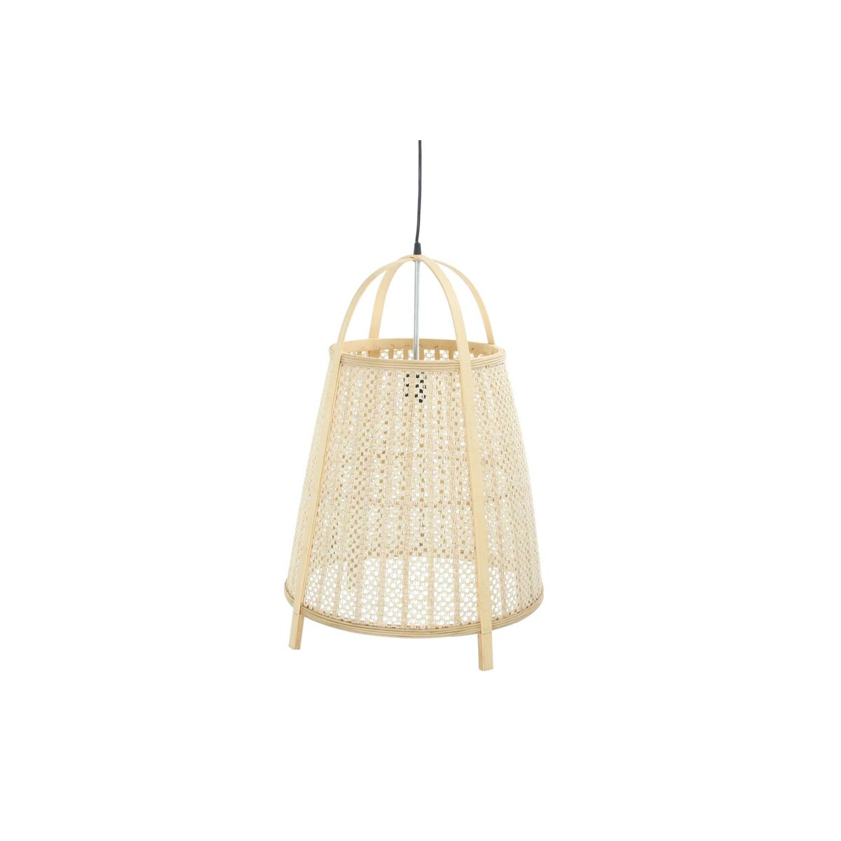 Lámpara de Techo DKD Home Decor 47 x 47 x 64 cm Natural Crema 50 W
