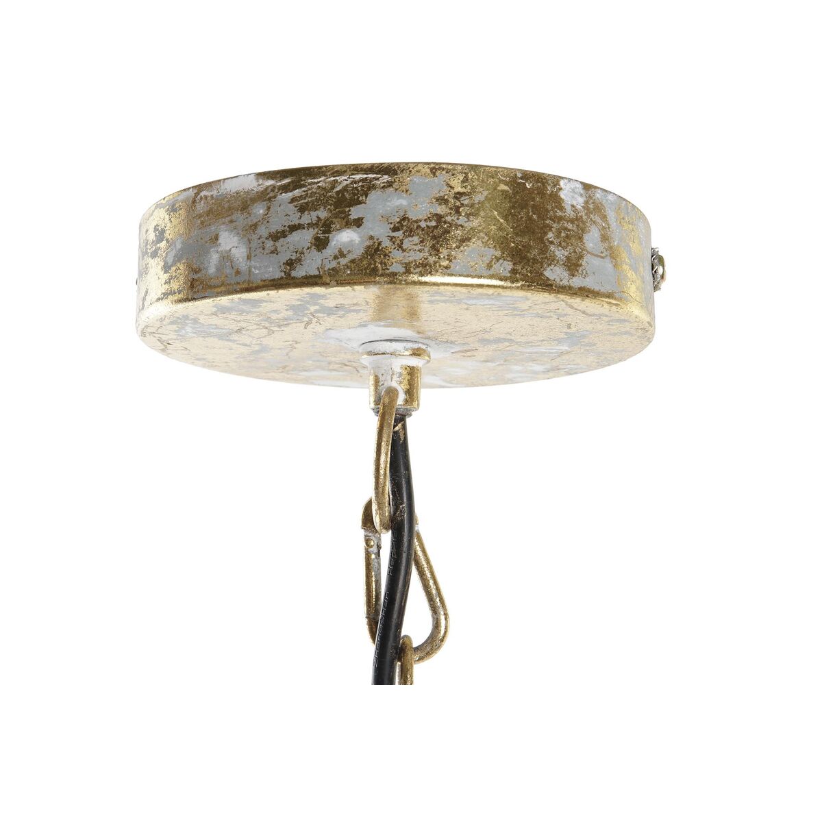 Lámpara de Techo DKD Home Decor Gris 220 V 50 W (33 x 33 x 40 cm)