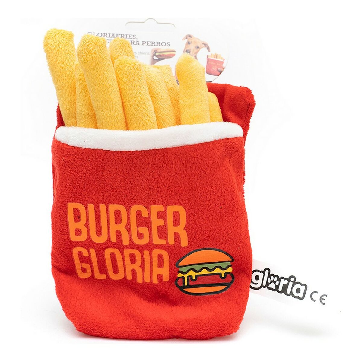 Peluche para perros Gloria Patatas Fritas