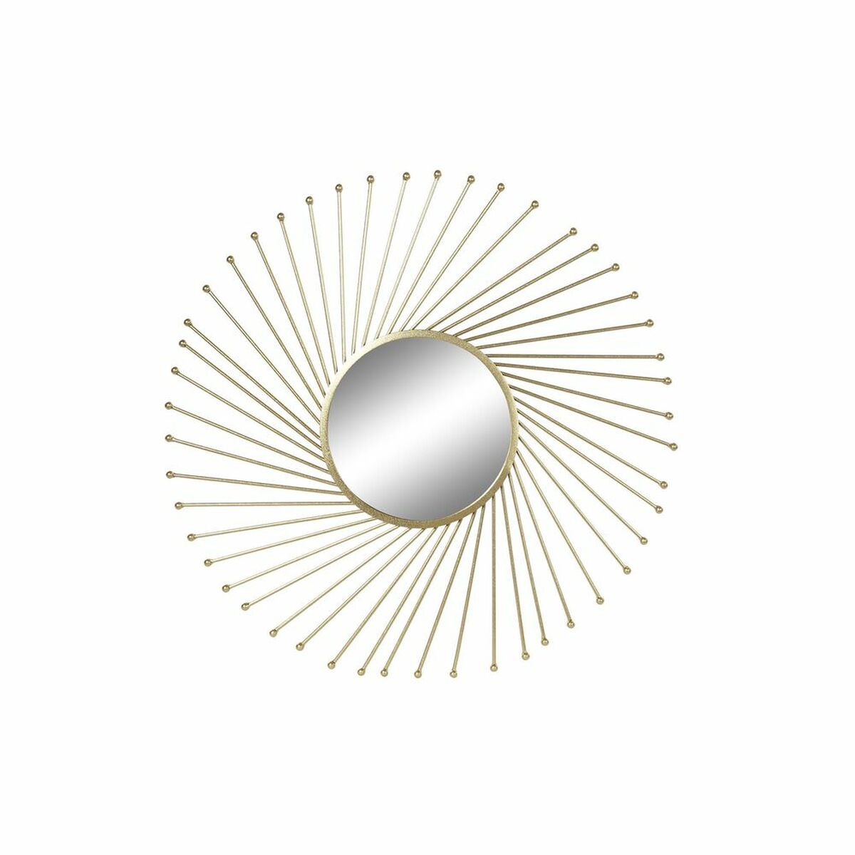 Espejo de pared DKD Home Decor Dorado 84 x 2,5 x 84 cm