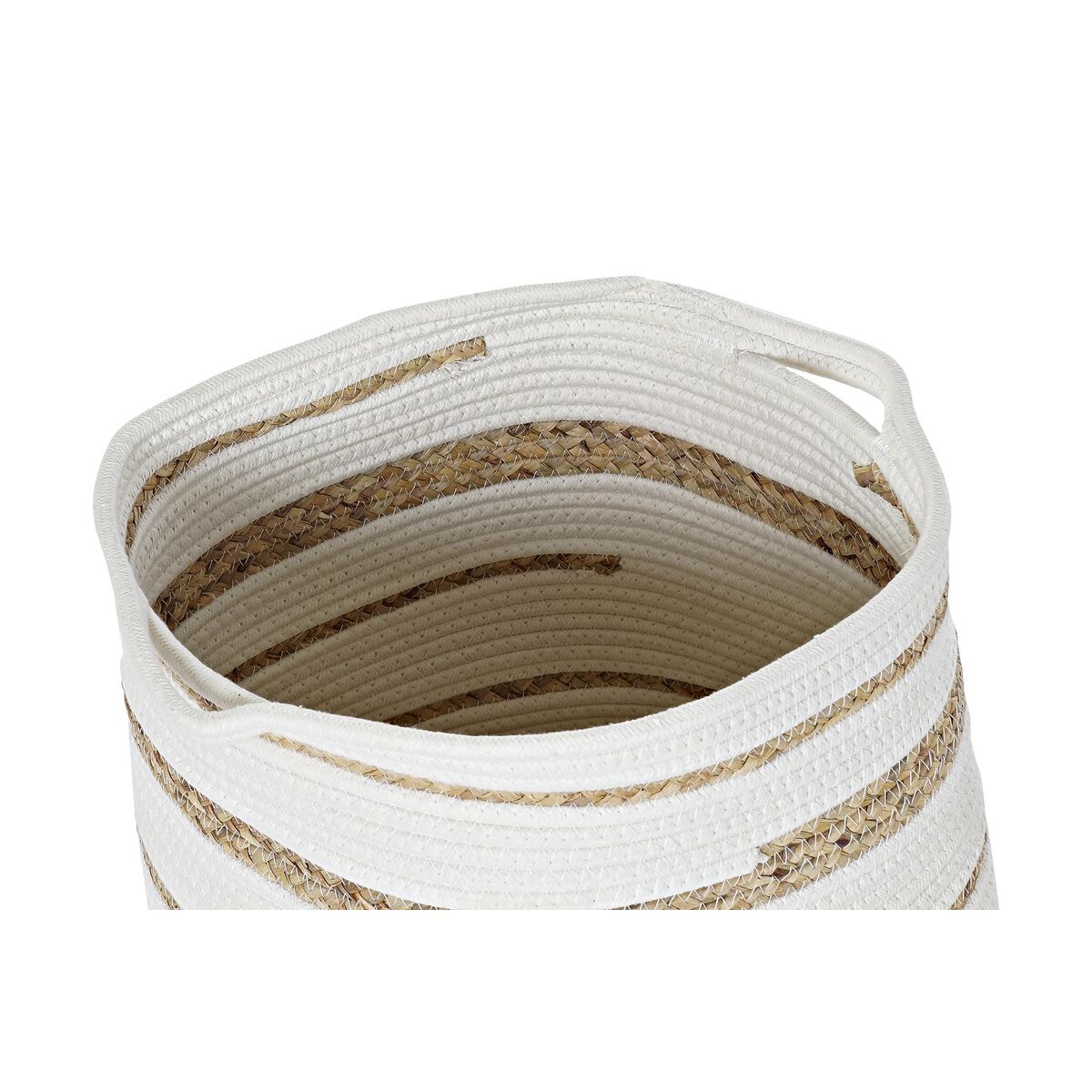 Juego de Cestas DKD Home Decor Hierba marina Boho 36 x 36 x 34 cm