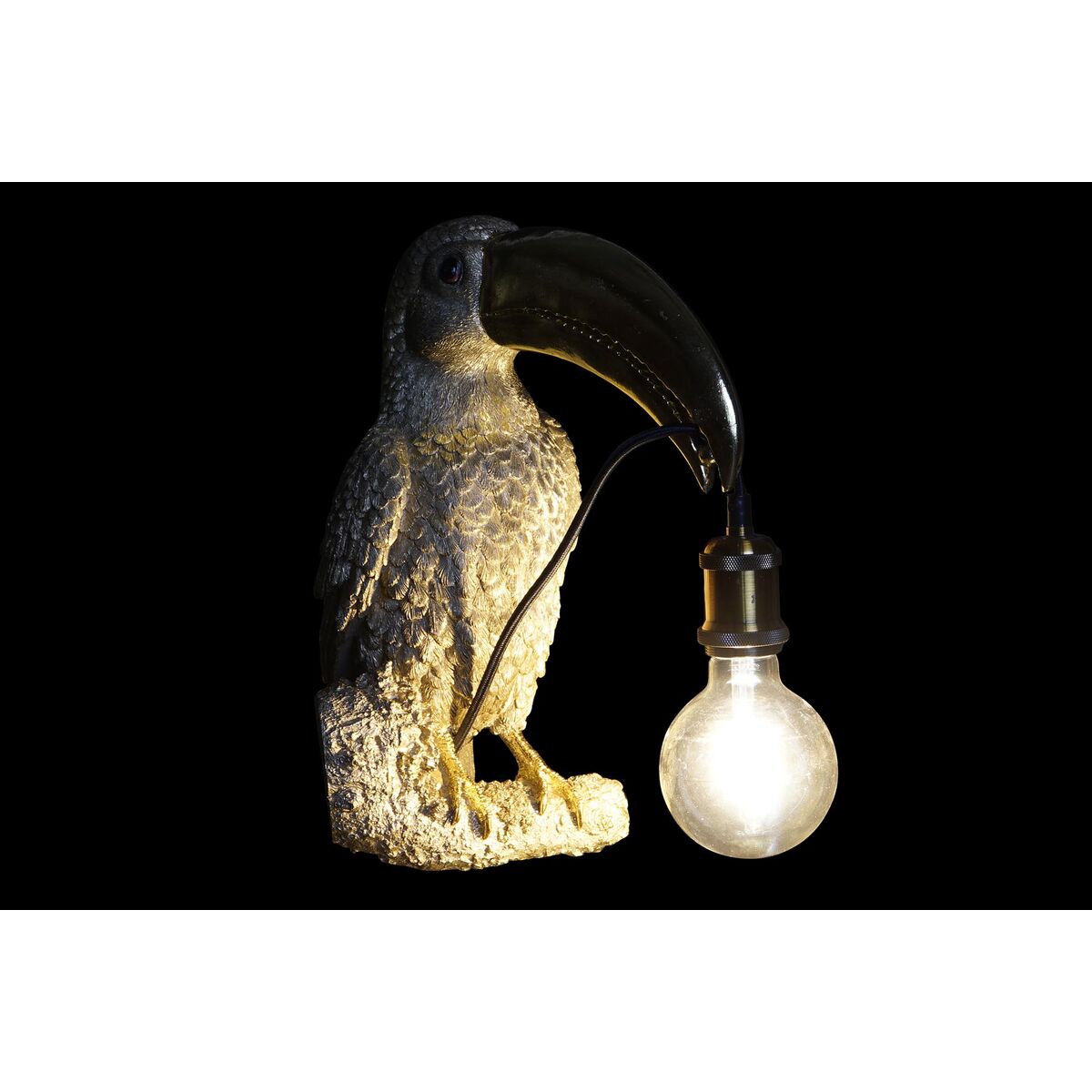 Lámpara de Pared DKD Home Decor Dorado Blanco Resina 220 V 50 W (26 x 19,5 x 44 cm) (2 Unidades)