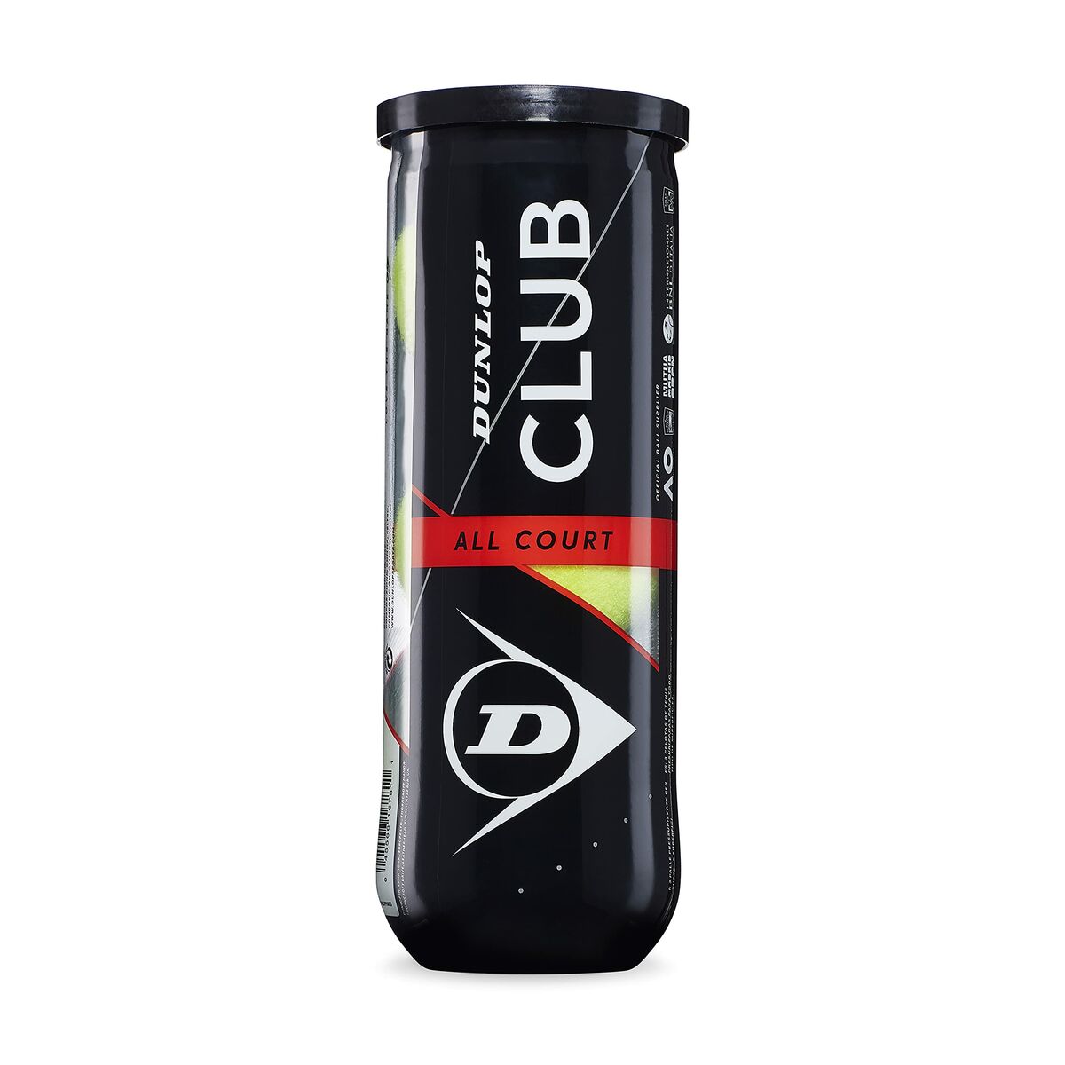 Pelotas de Tenis D TB CLUB AC 3 PET Dunlop 601334 Amarillo