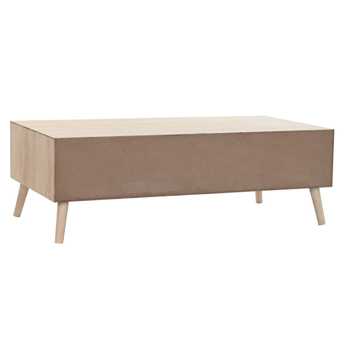 Mesa de Centro DKD Home Decor Marrón Madera Abeto Plástico Madera MDF 120 x 60 x 42,5 cm