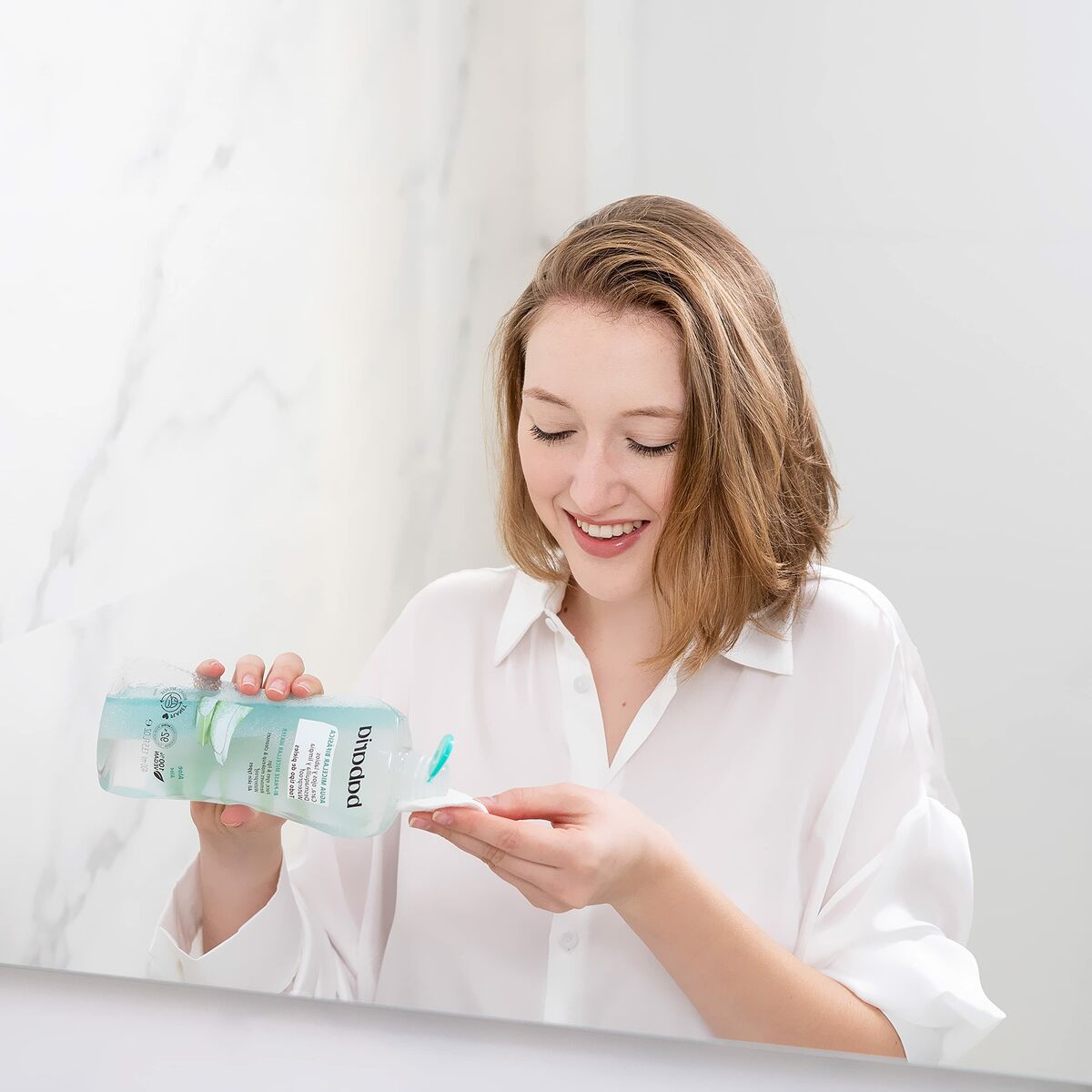 Desmaquillante Bifásico Facial Babaria Agua Micelar Aloe Vera (400 ml)