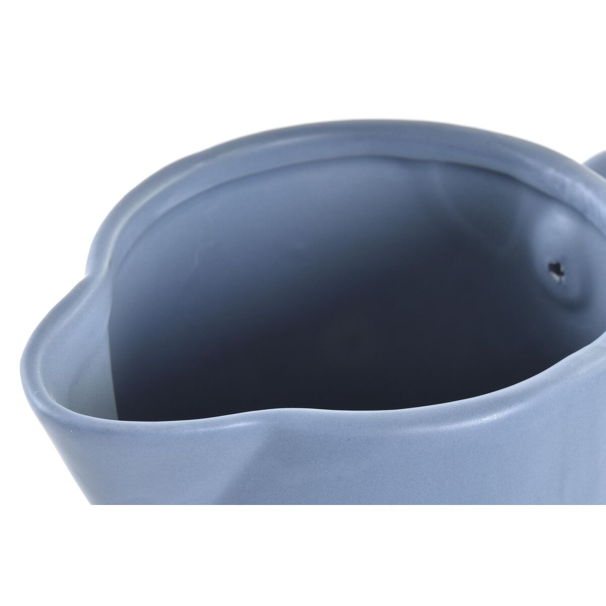 Jarrón DKD Home Decor Porcelana Gris Azul (16 x 11 x 30 cm) (2 Unidades)