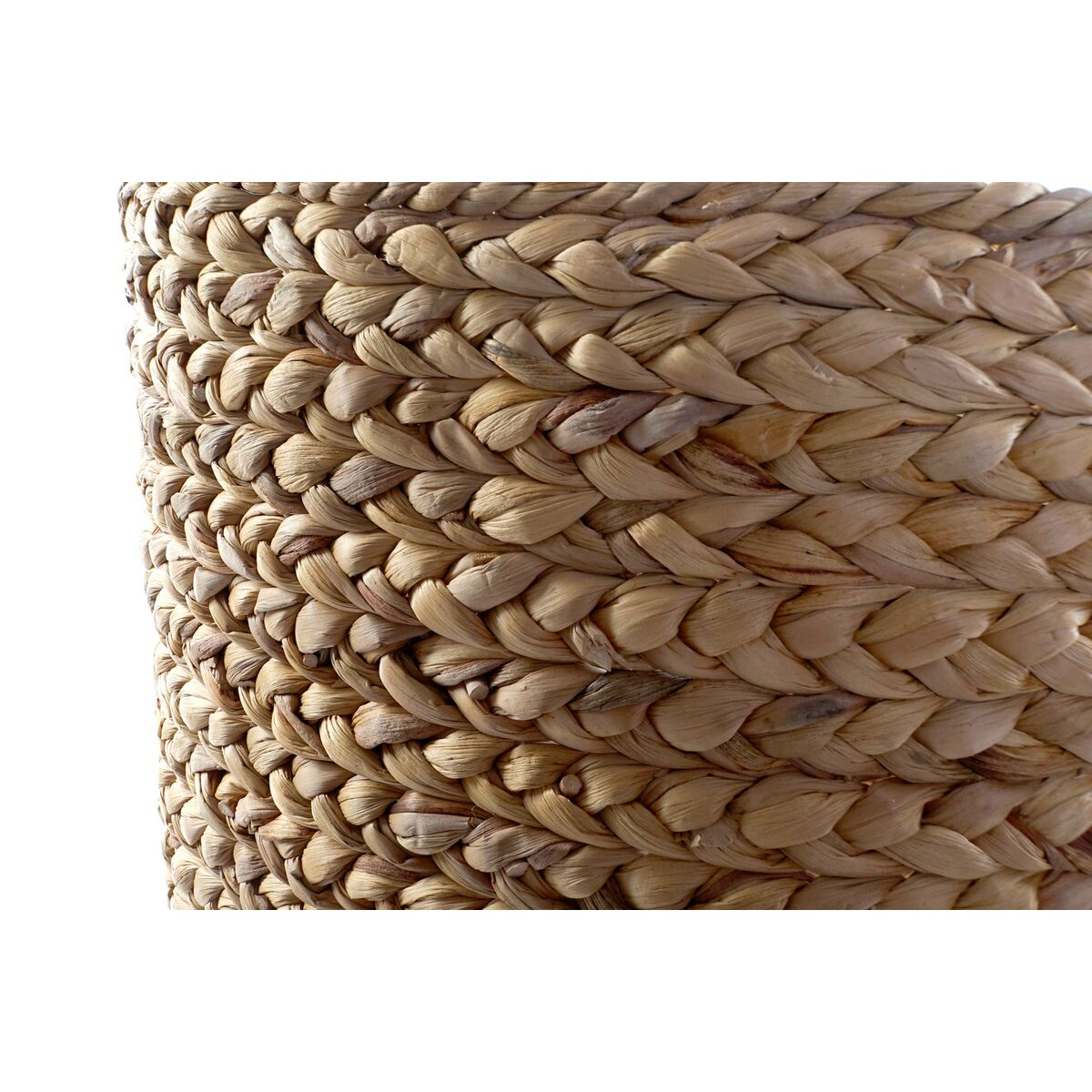 Juego de Cestas DKD Home Decor Marrón Natural Junco (2 Piezas)