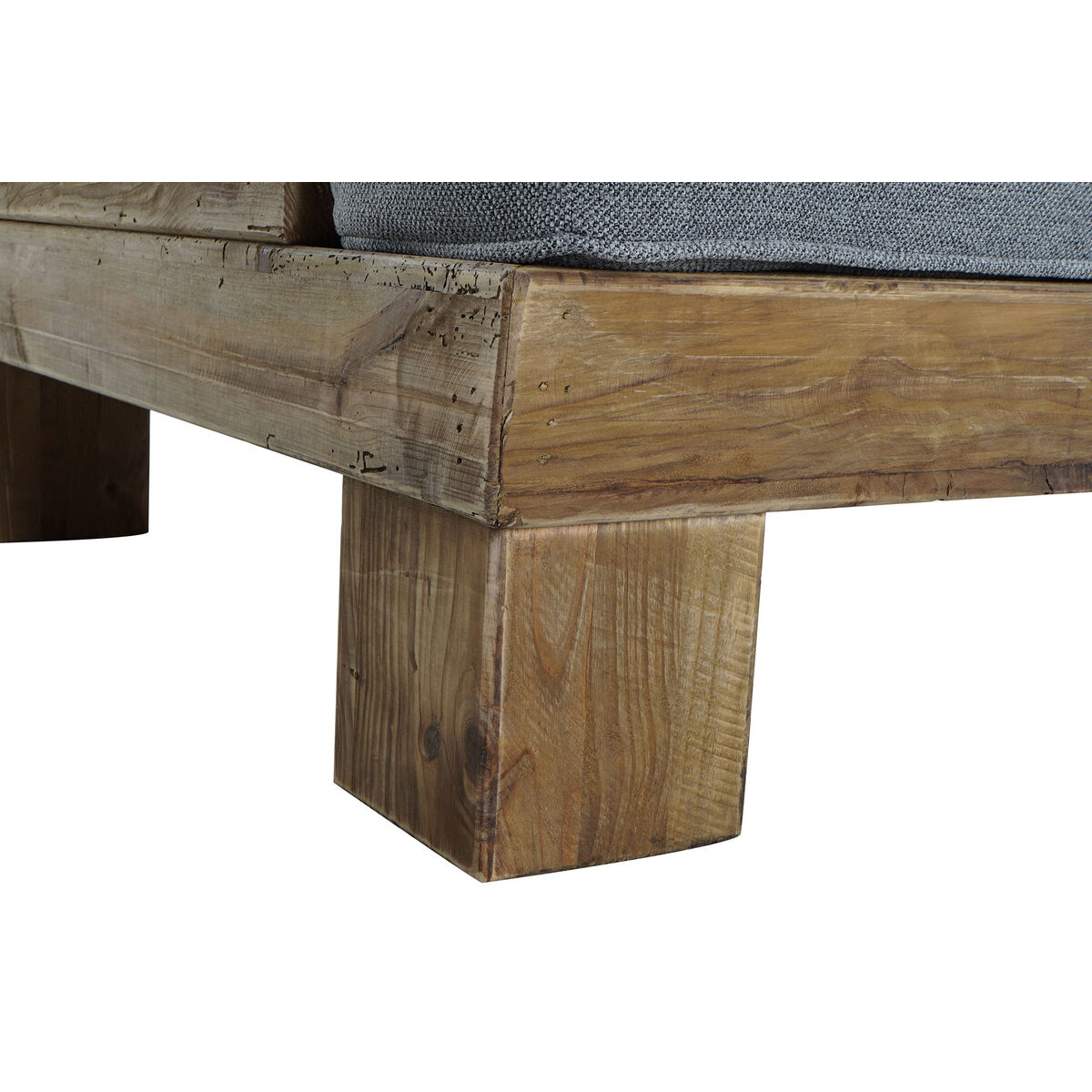 Sofá DKD Home Decor Gris Natural Alpino 224 x 95 x 82 cm