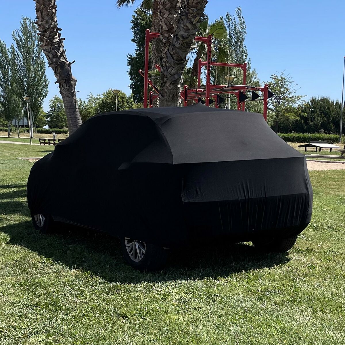 Cubre Coches OMP OMPS18040713 M/L Negro Interior