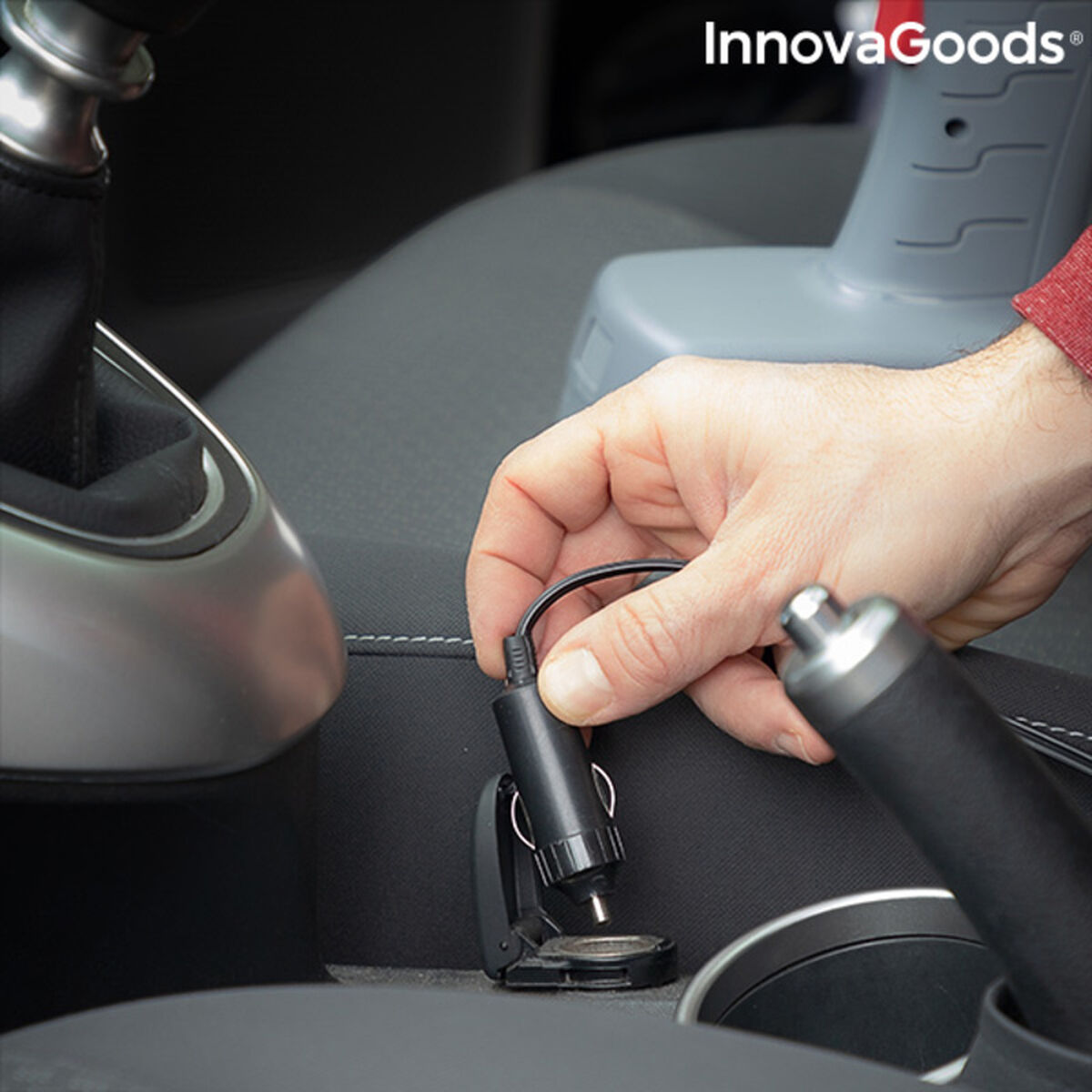 Compresor de Aire Portátil con LED Airpro+ InnovaGoods IG815783 100 W (Reacondicionado A)