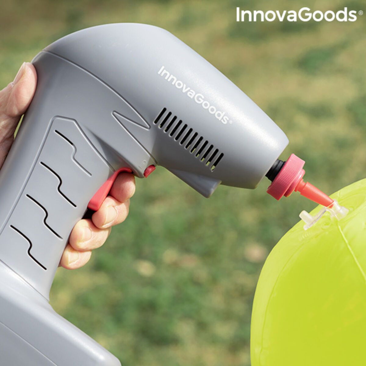 Compresor de Aire Portátil con LED Airpro+ InnovaGoods IG815783 100 W (Reacondicionado A)