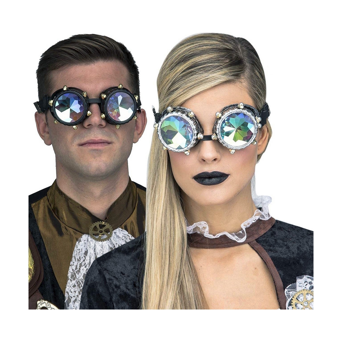 Gafas My Other Me Talla única Steampunk