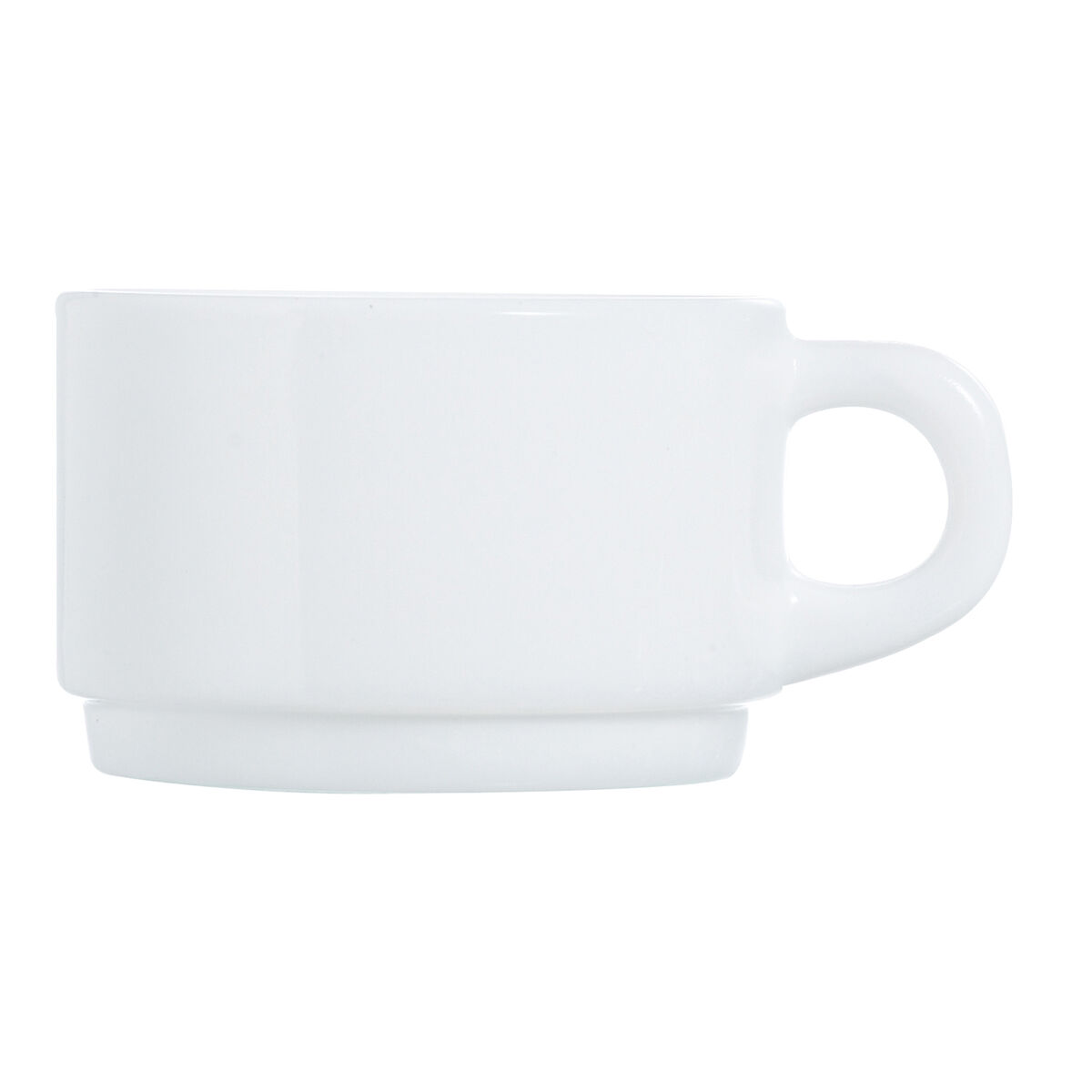 Juego de Tazas Luminarc Apilable Blanco 280 ml Apilable (6 Unidades)