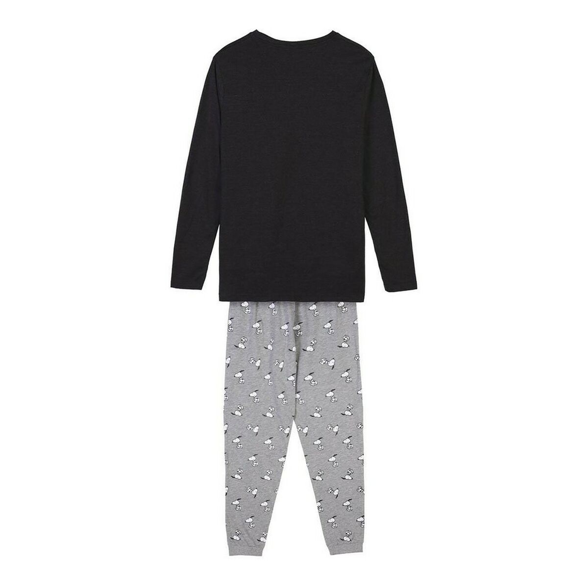 Pijama Snoopy Gris Mujer