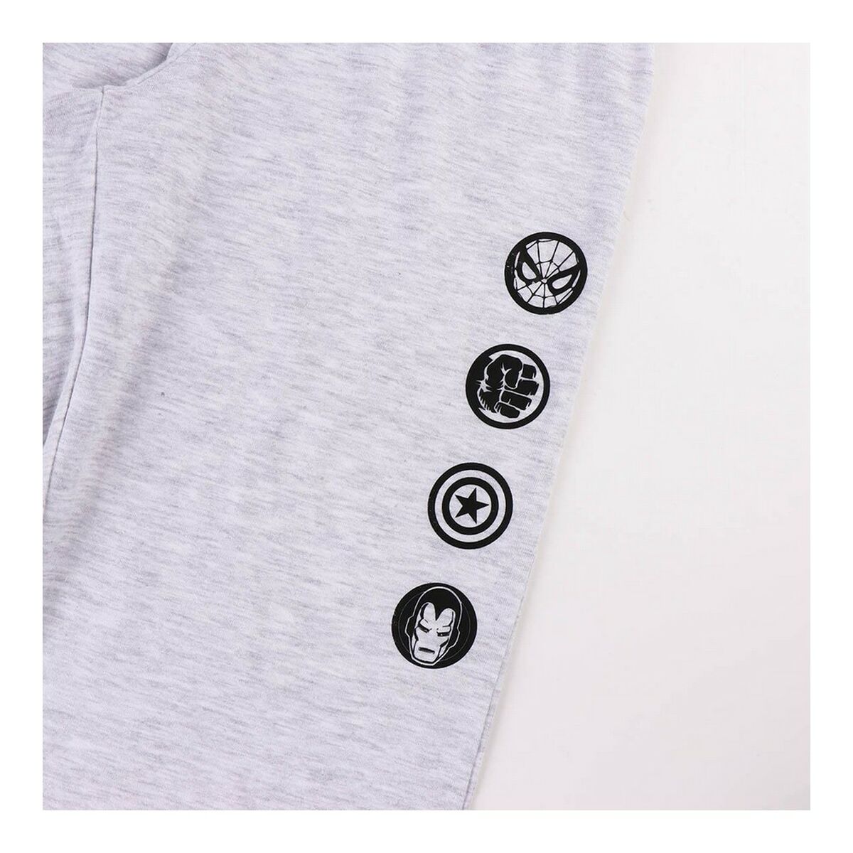 Pijama Infantil Marvel Gris