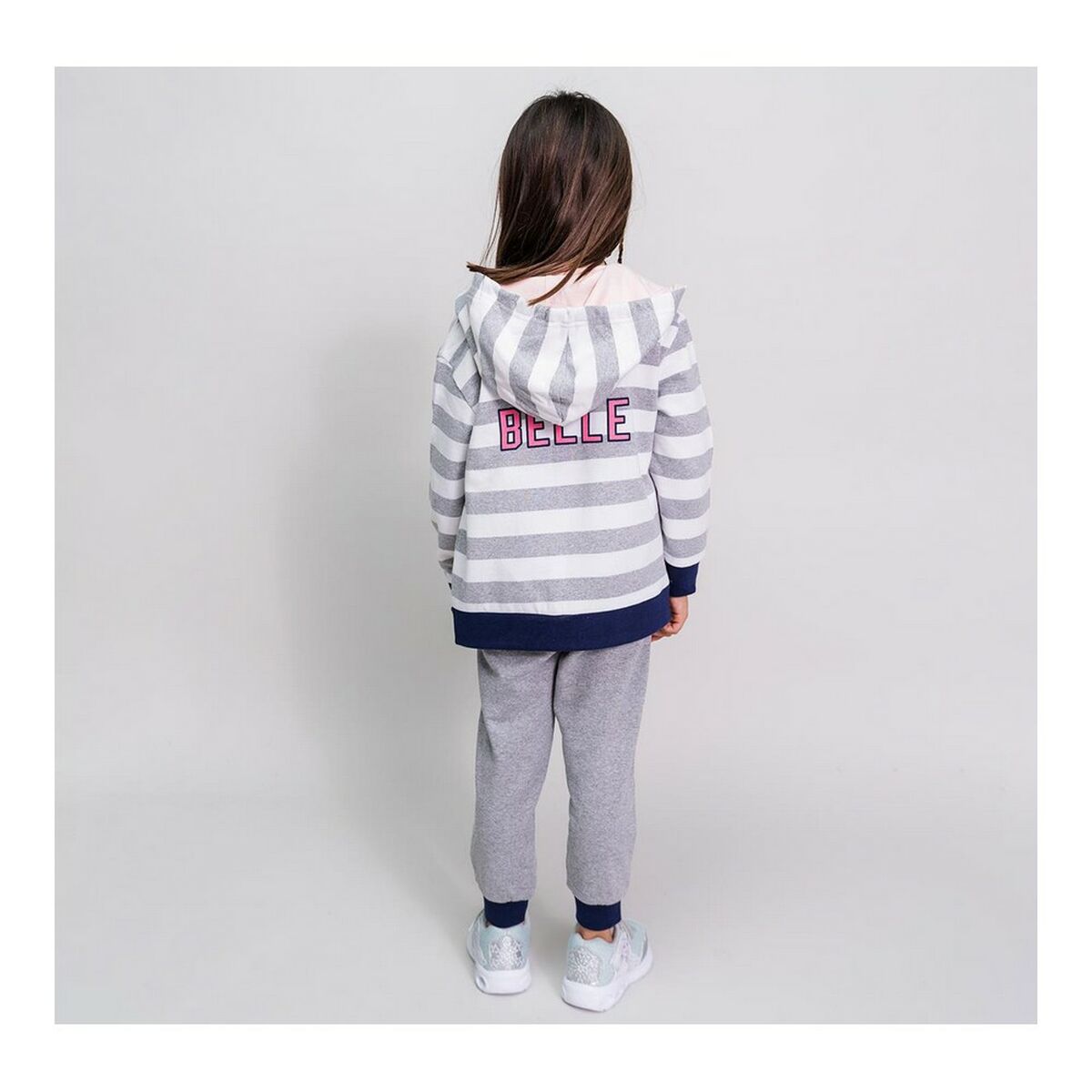 Chándal Infantil Disney Princess Gris