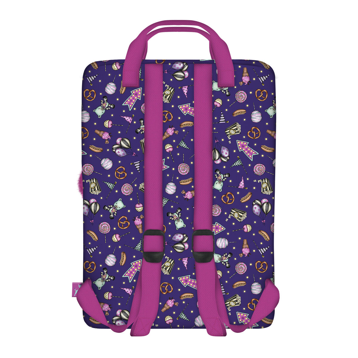 Mochila Escolar Gorjuss Up and away Morado 25 x 36 x 10 cm