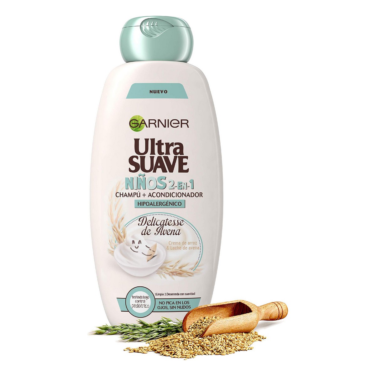 Champú para Niños Garnier Ultra Suave Avena Champú + Acondicionador 400 ml