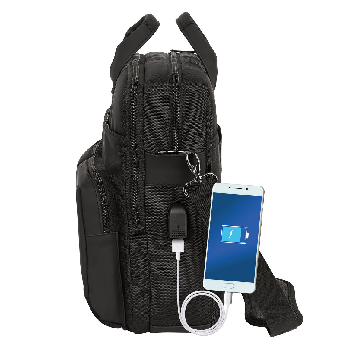 Maletín para Portátil y Tablet Safta Black Negro 41 x 33 x 9 cm