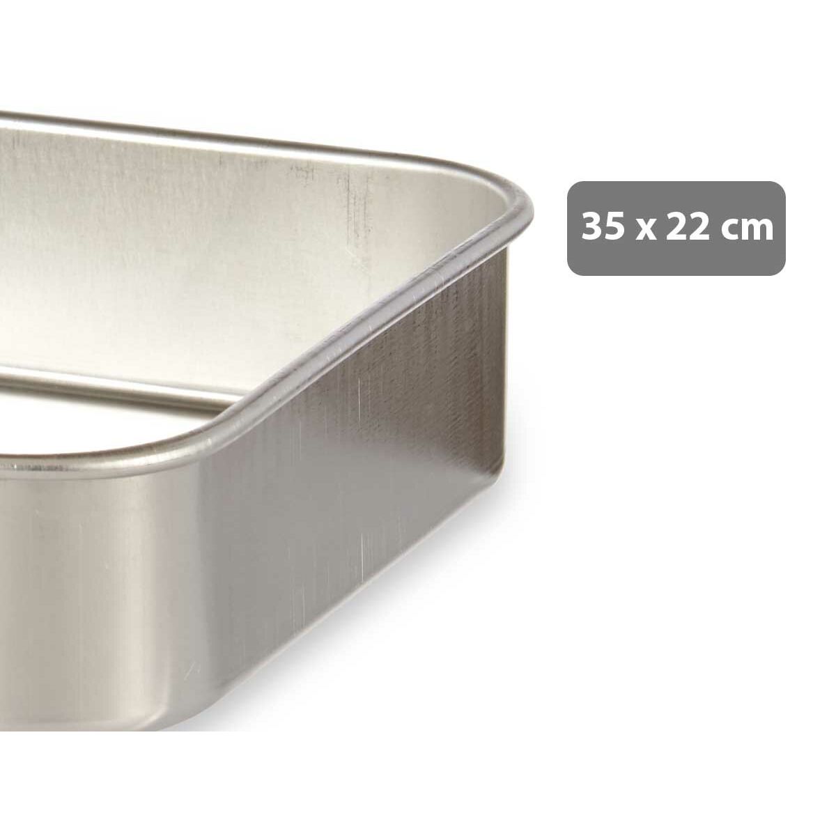 Rustidera Kinvara Plateado Plata Aluminio 23,5 x 6 x 36 cm 36 x 6 x 23,5 cm