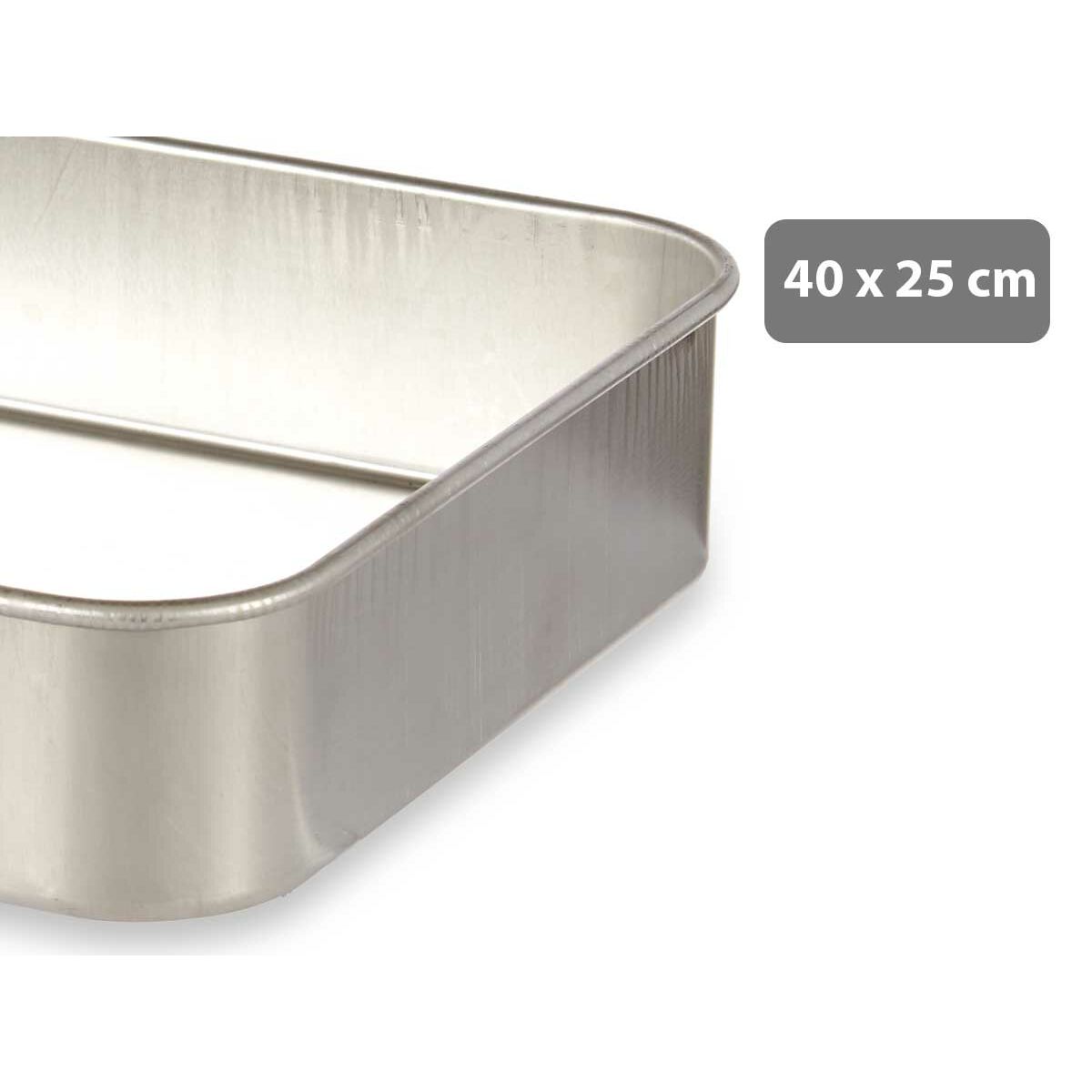 Rustidera Kinvara Plateado Plata Aluminio 26 x 6,5 x 41 cm 41 x 6,5 x 26 cm