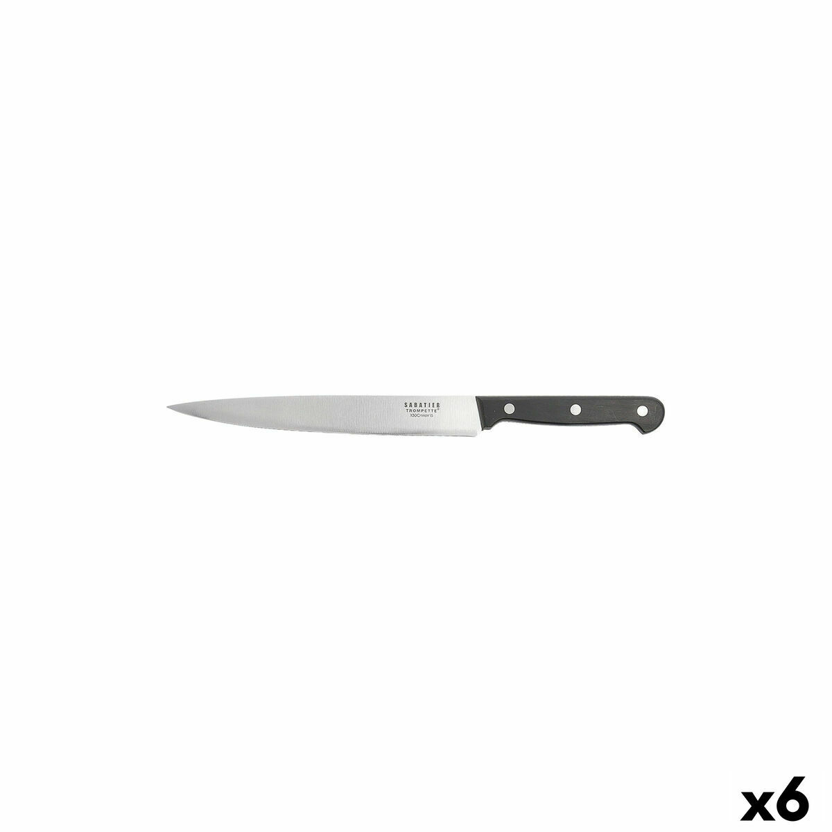 Cuchillo Fileteador Sabatier Universal Pescado Acero Metal (Pack 6x)
