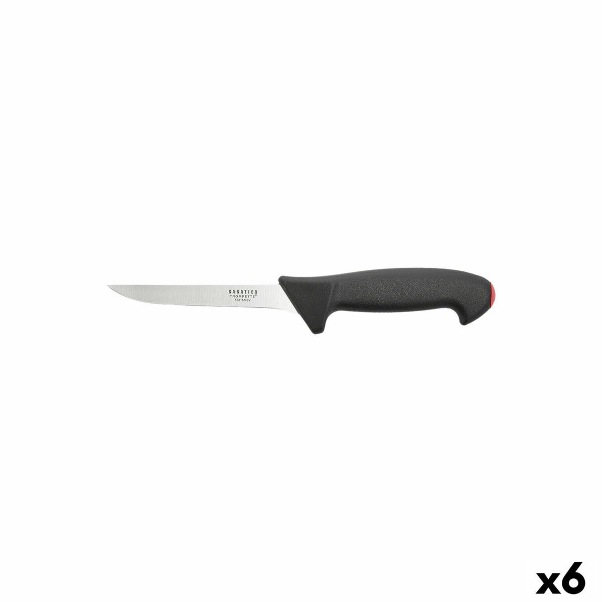Cuchillo para Deshuesar Sabatier Pro Tech Acero Metal 13 cm 6 Unidades